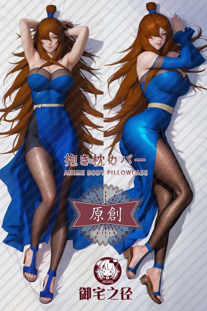 NARUTO Terumi Mei Anime Dakimakura Body Pillow Cover