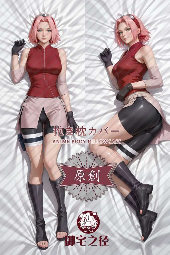 NARUTO Sakura Haruno Anime Dakimakura Body Pillow Cover