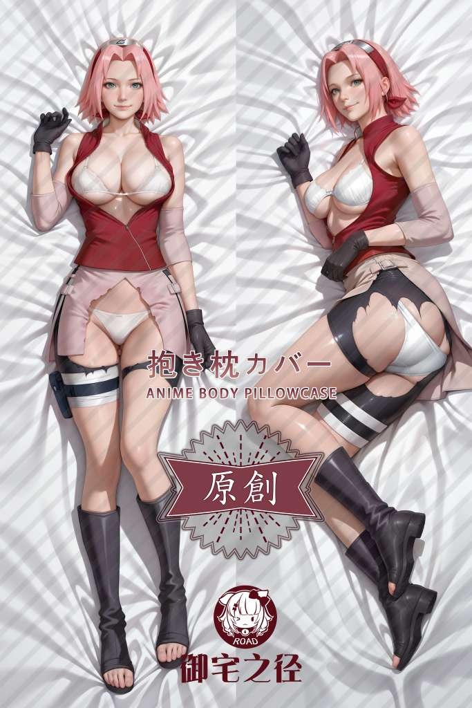NARUTO Sakura Haruno Anime Dakimakura Body Pillow Cover