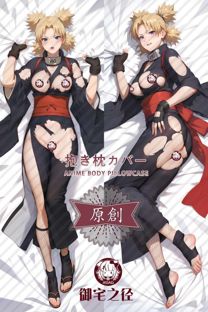 NARUTO Temari Anime Dakimakura Body Pillow Cover