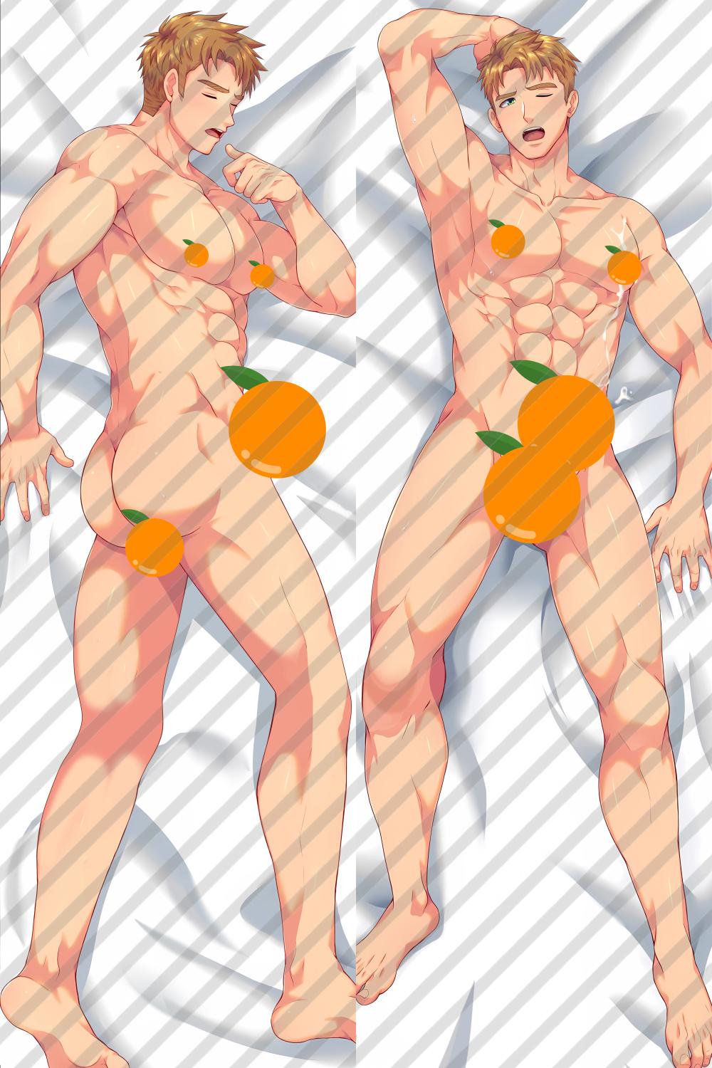 Camp Buddy Yoshinori Nagira Anime Dakimakura Body Pillow Cover