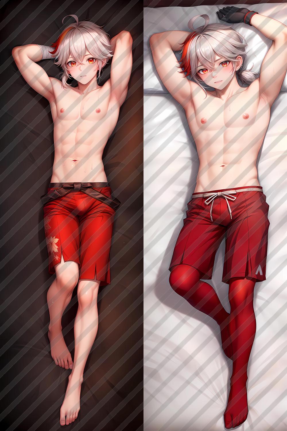 Genshin Impact Kaedehara Kazuha Anime Dakimakura Body Pillow Cover