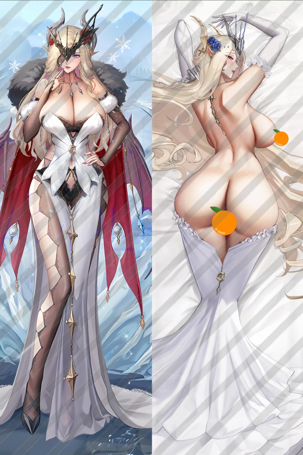 Genshin Impact La Signora Anime Dakimakura Body Pillow Cover