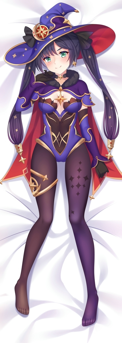 Genshin Impact Mona Anime Dakimakura Body Pillow Cover