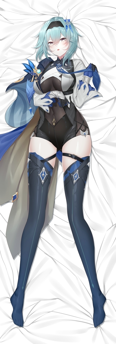 Genshin Impact Eula Anime Dakimakura Body Pillow Cover
