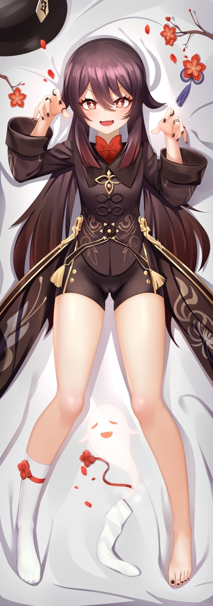Genshin Impact Hutao Anime Dakimakura Body Pillow Cover