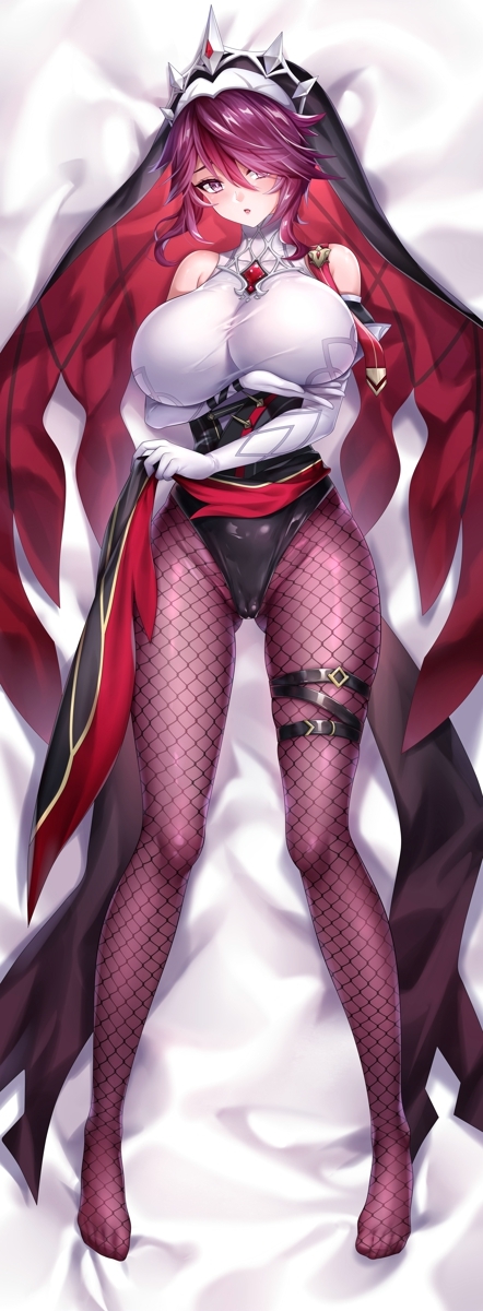 Genshin Impact Rosaria Anime Dakimakura Body Pillow Cover