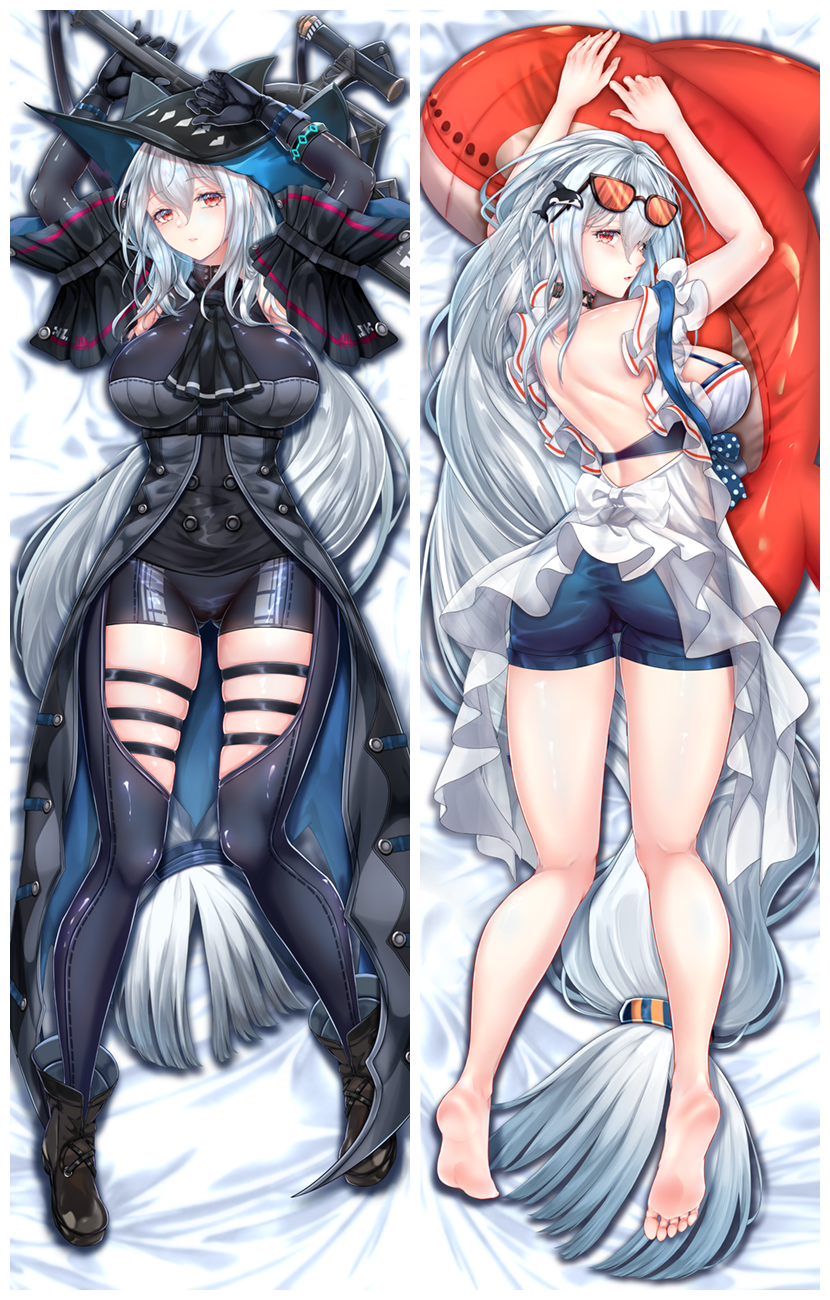 Arknights Skadi the Corrupting Heart 3D Detachable Pillow Cover（Including 3D Breasts or Hips）