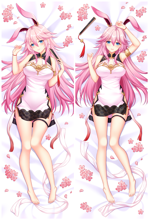 Honkai Impact 3rd Yae Sakura 3D Detachable Pillow Cover（Including 3D Breasts or Hips）