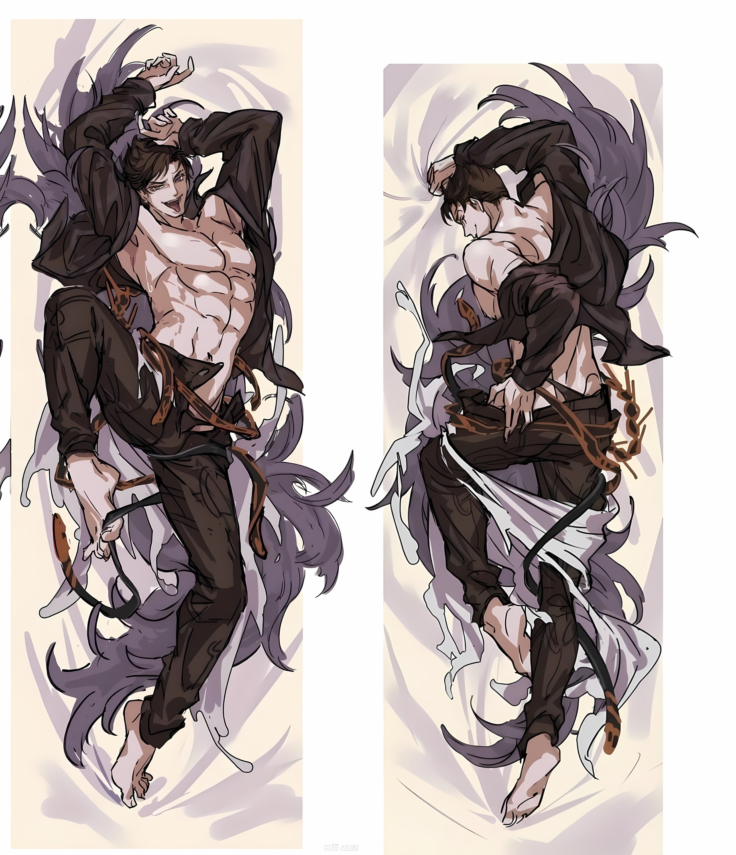 Granblue Fantasy Belial Anime Dakimakura Body Pillow Cover
