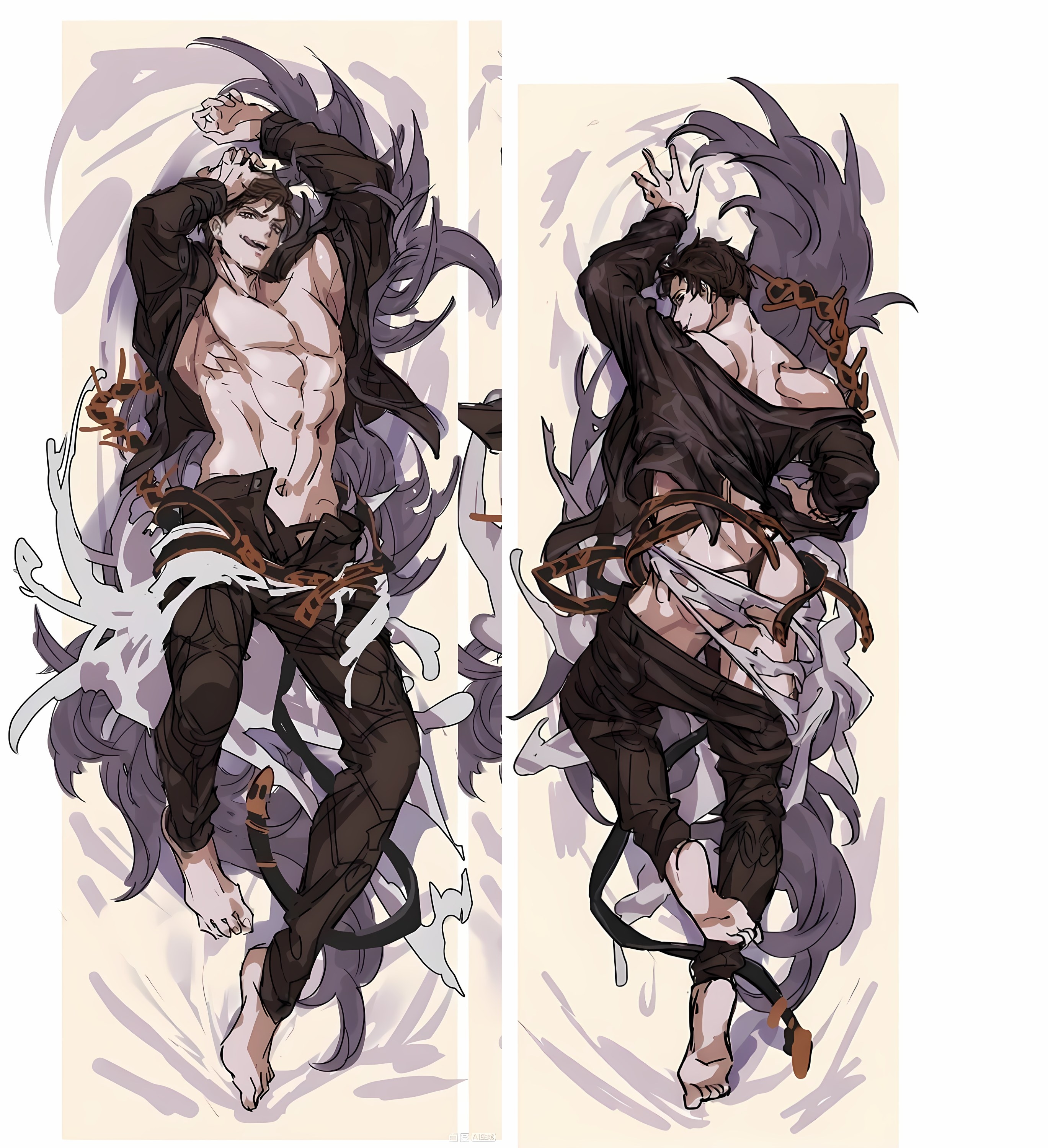 Granblue Fantasy Belial Anime Dakimakura Body Pillow Cover