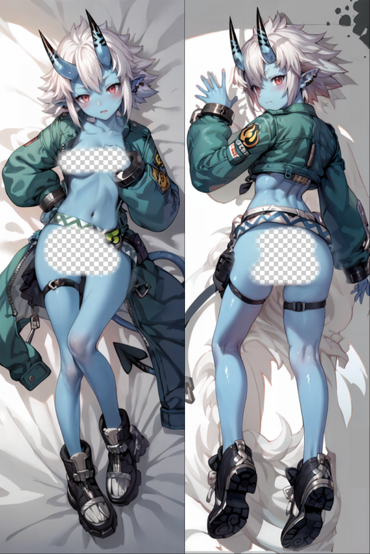 Zenless Zone Zero Soukaku Anime Dakimakura Body Pillow Cover