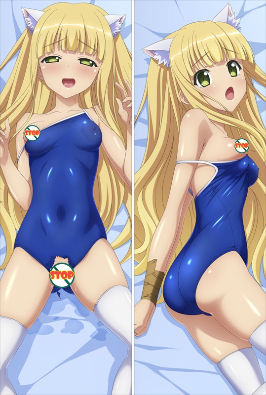 The 'Hentai' Prince and the Stony Cat Azusa Azuki Anime Dakimakura Pillow Cover