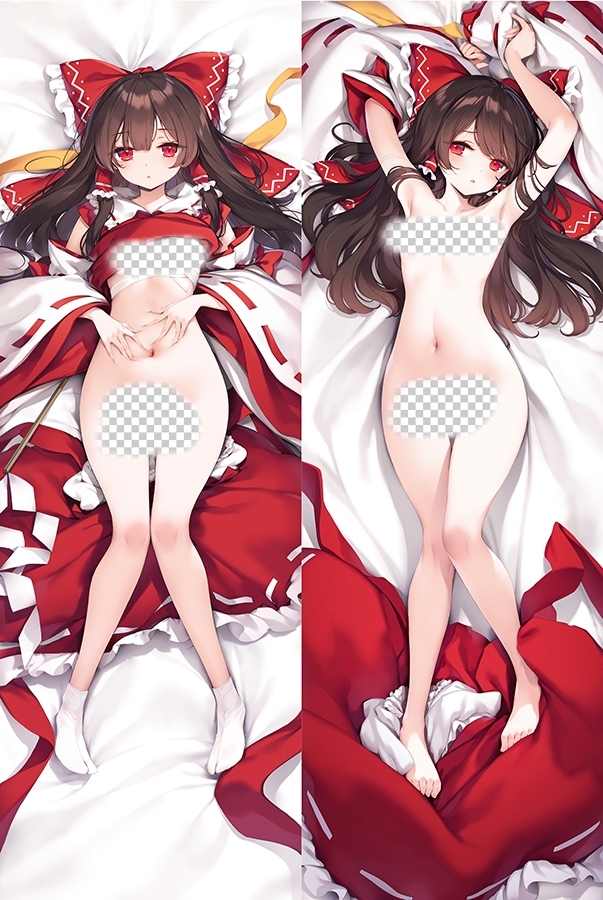 TouHou Project Hakurei Reimu Anime Dakimakura Body Pillow Cover