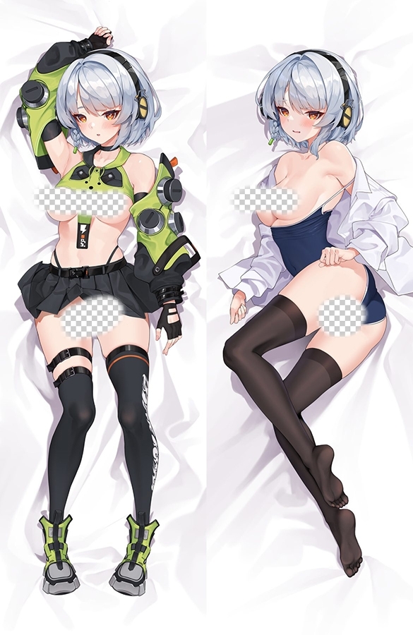 Zenless Zone Zero Anby Demara Anime Dakimakura Body Pillow Cover