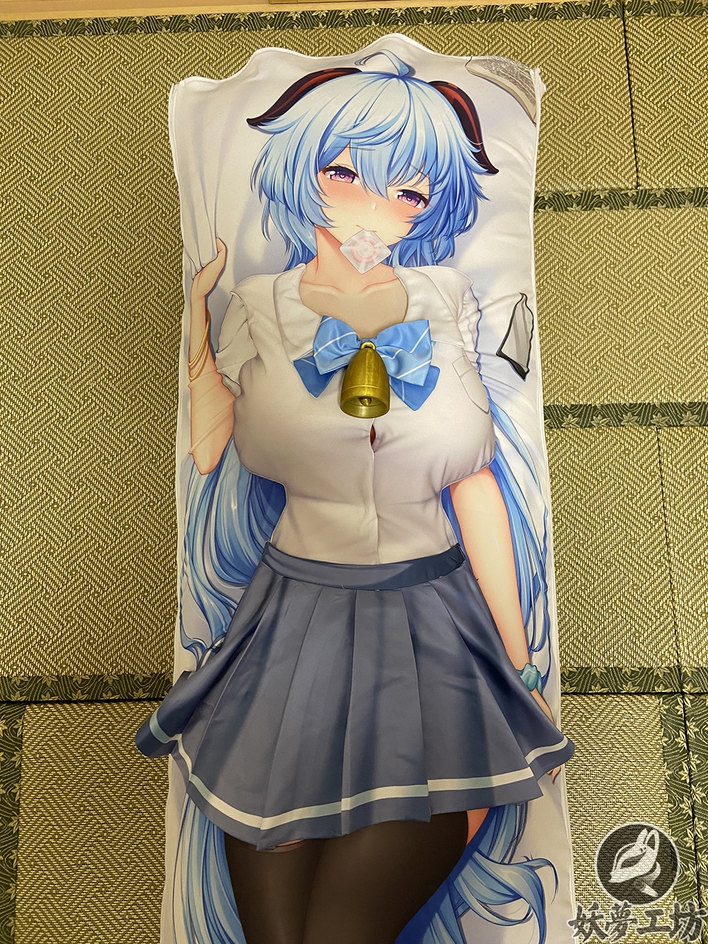 Genshin Impact Ganyu 3D Detachable Pillow Cover（Including 3D Breasts or Hips）