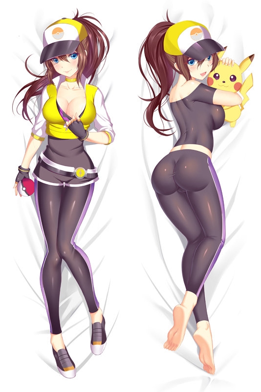 Pokemon Go Instinct Trainer Female Anime Dakimakura Japanese Pillow Cover