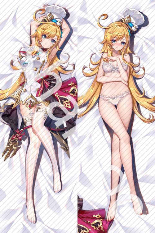 Genshin Impact Escoffier Anime Dakimakura Body Pillow Cover