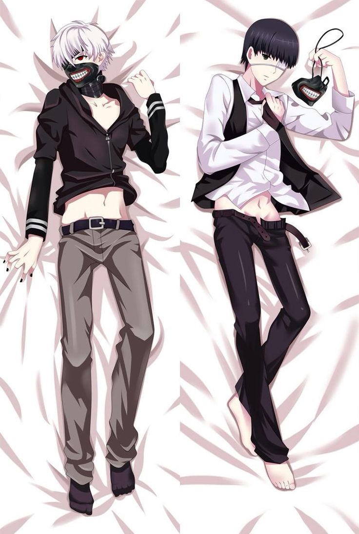 Tokyo Ghoul Ken Kaneki Anime Dakimakura Pillow Cover