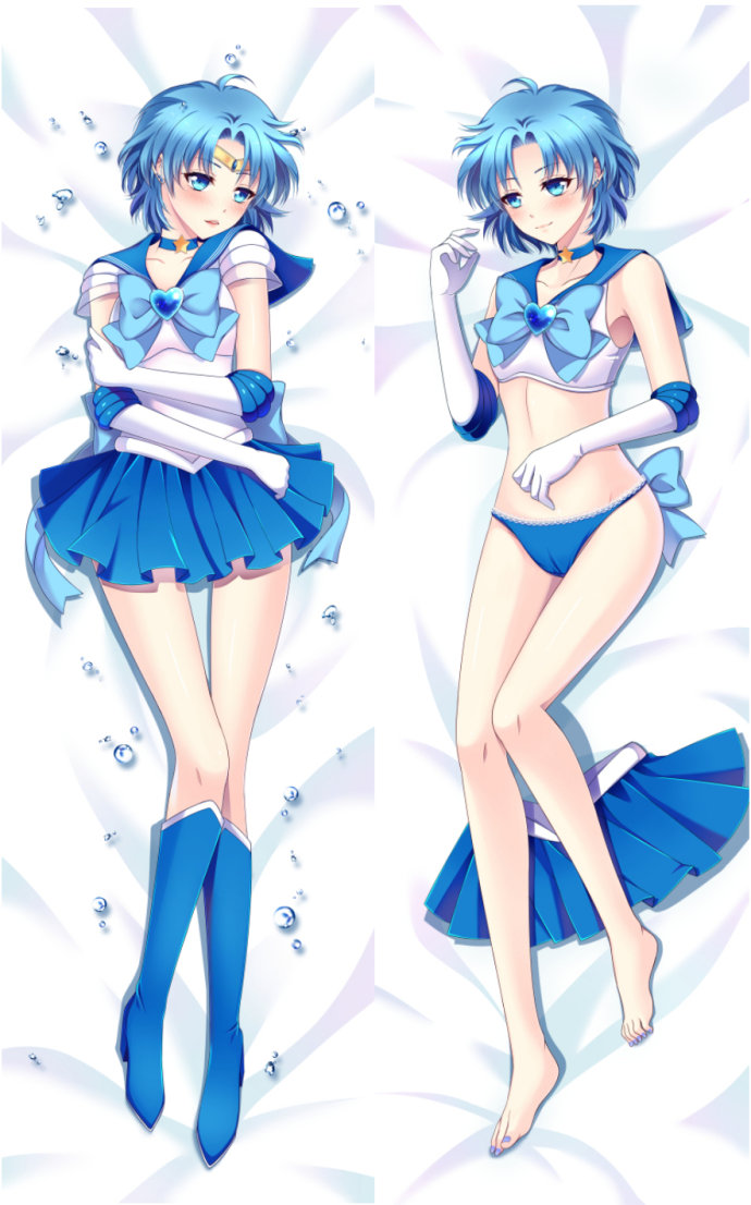 Sailor Moon Sailor Mercury Anime Dakimakura Pillow