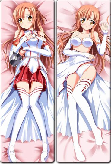 Sword Art Online Asuna Yuuki Anime Dakimakura Body Pillow Cover