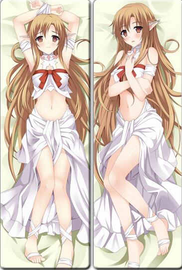Sword Art Online Asuna Yuuki Anime Dakimakura Body Pillow Cover