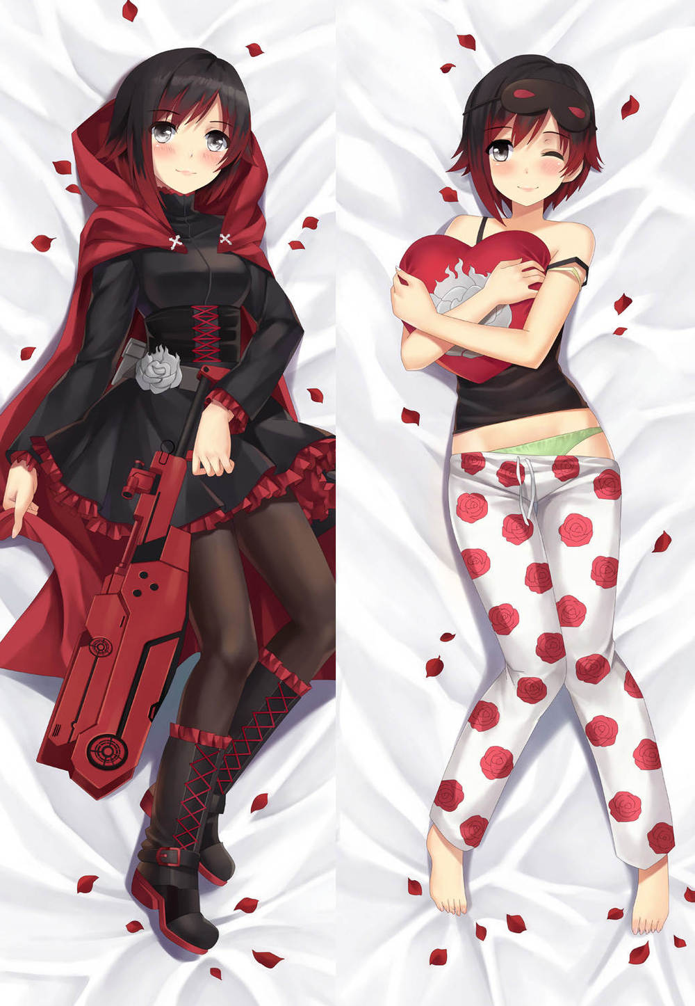 RWBY Ruby Anime Dakimakura Pillow Cover