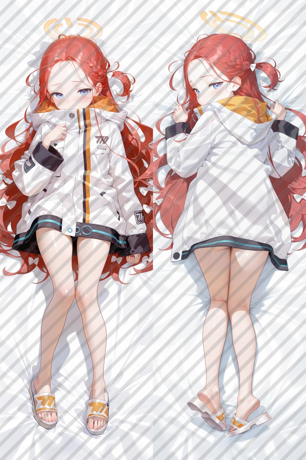 Blue Archive Hanaoka Yuzu Anime Dakimakura Body Pillow Cover