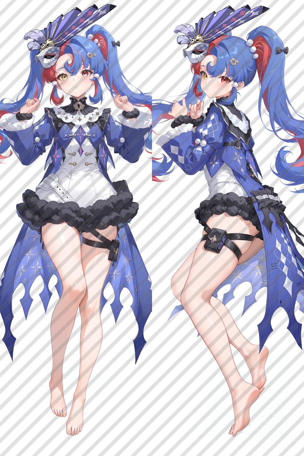 Wuthering Waves ROCCIA Anime Dakimakura Body Pillow Cover