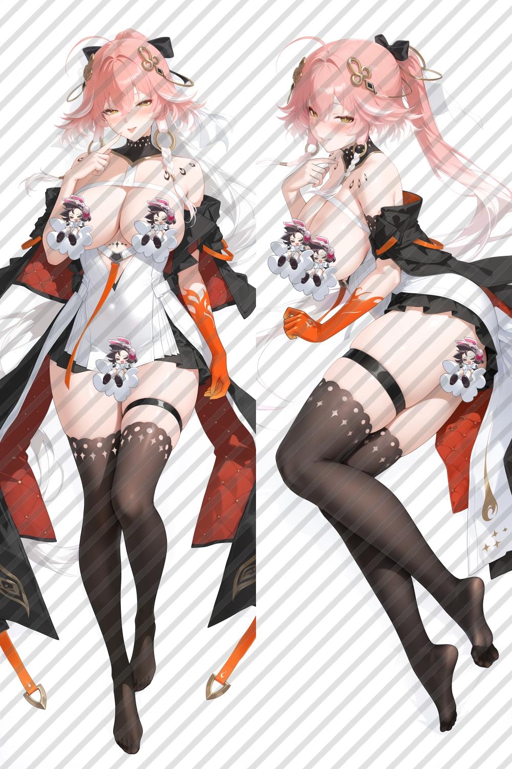 Wuthering Waves Changli Anime Dakimakura Body Pillow Cover