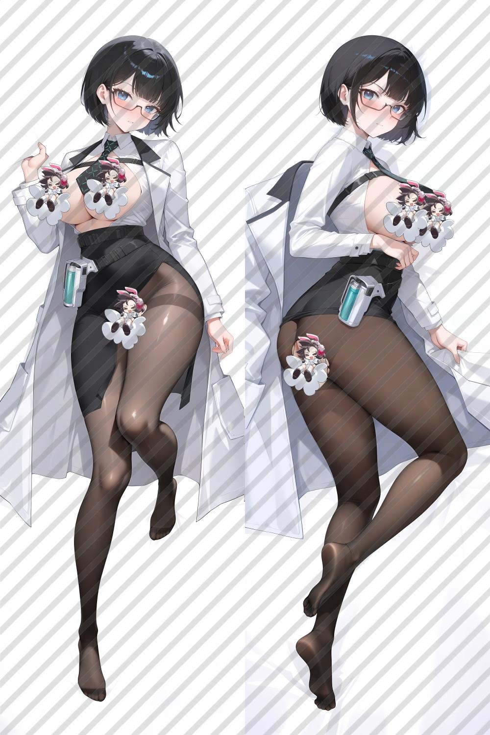 Goddess of Victory: Nikke Mana Anime Dakimakura Body Pillow Cover