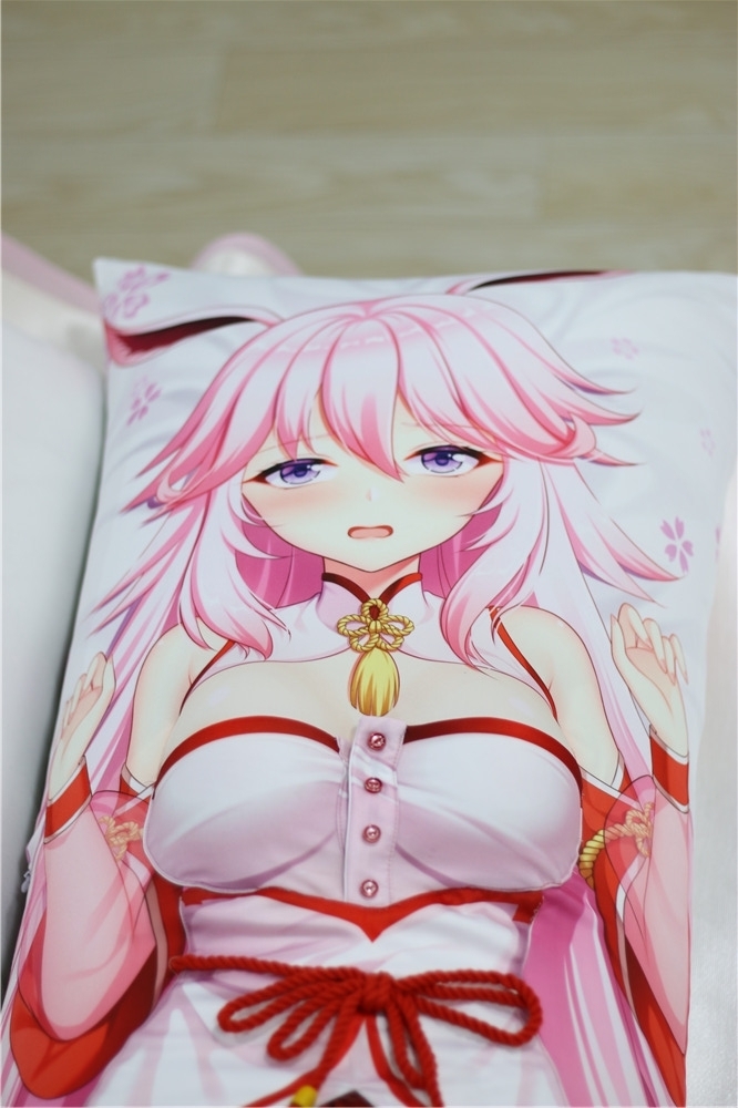 Honkai Impact 3rd Yae Sakura 3D Detachable Pillow Cover（Including 3D Breasts or Hips）