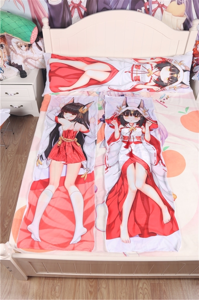 Azur Lane Nagato 3D Detachable Pillow Cover（Including 3D Breasts or Hips）