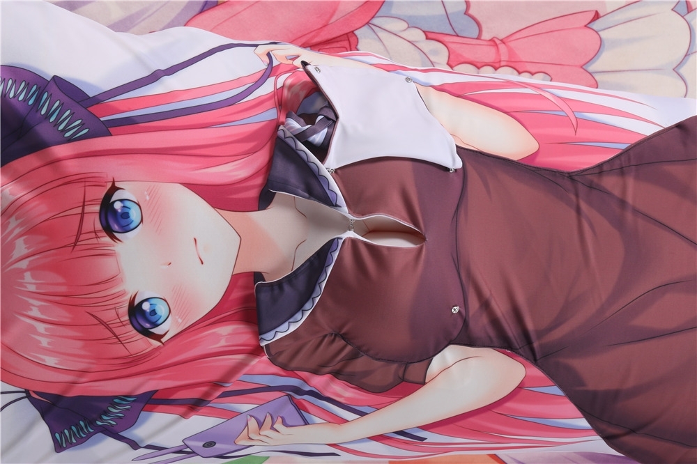 The Quintessential Quintuplets Nakano Nino 3D Detachable Pillow Cover（Including 3D Breasts or Hips）
