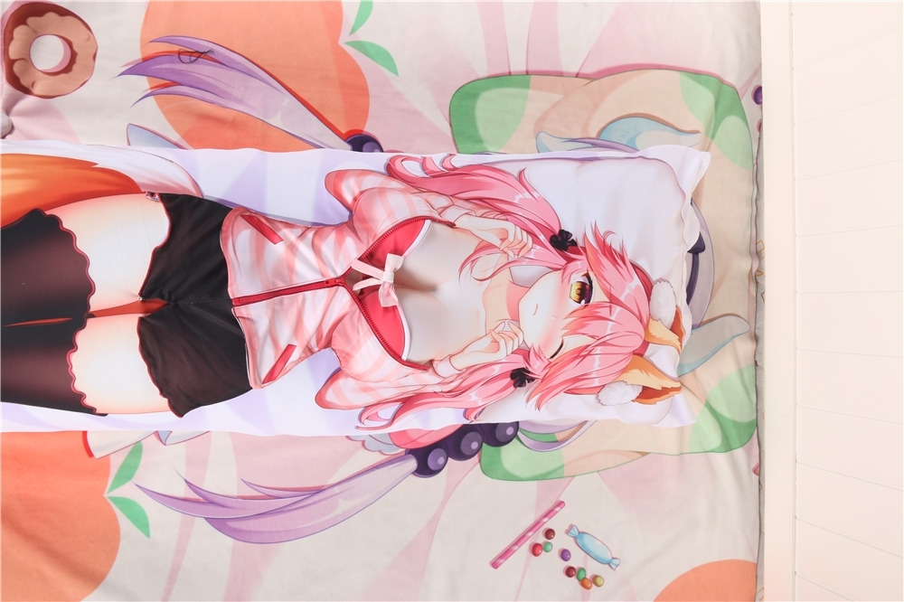 Fate/Grand Order FGO Tamamo-no-Mae 3D Detachable Pillow Cover（Including 3D Breasts or Hips）