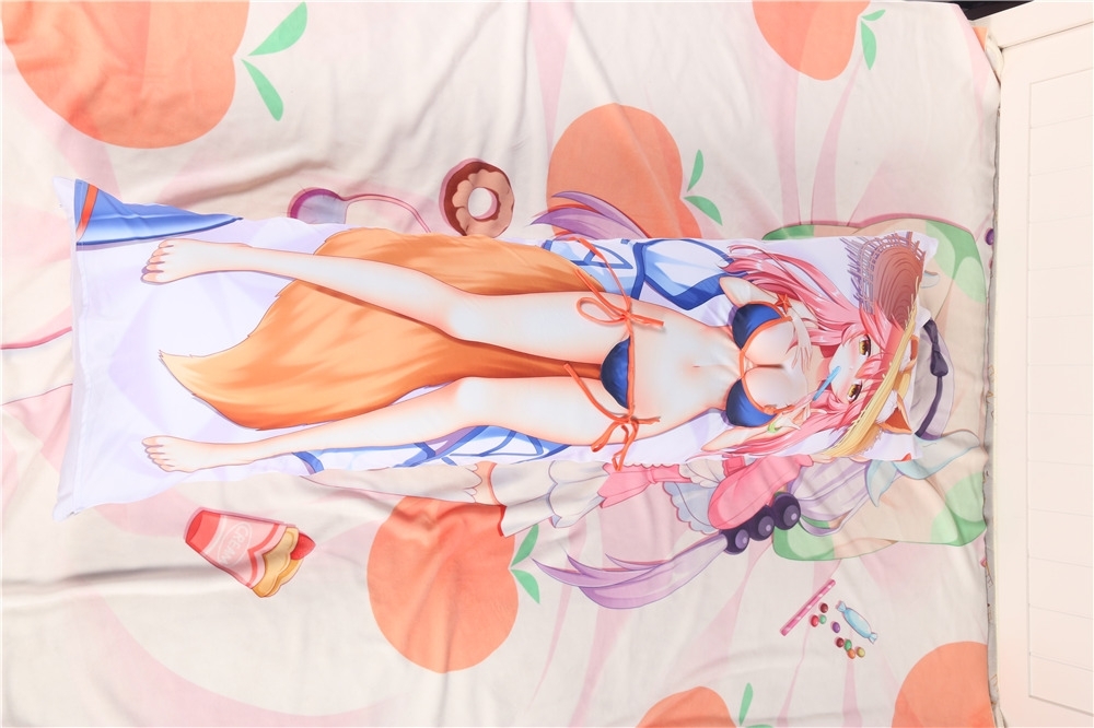 Fate/Grand Order FGO Tamamo-no-Mae 3D Detachable Pillow Cover（Including 3D Breasts or Hips）