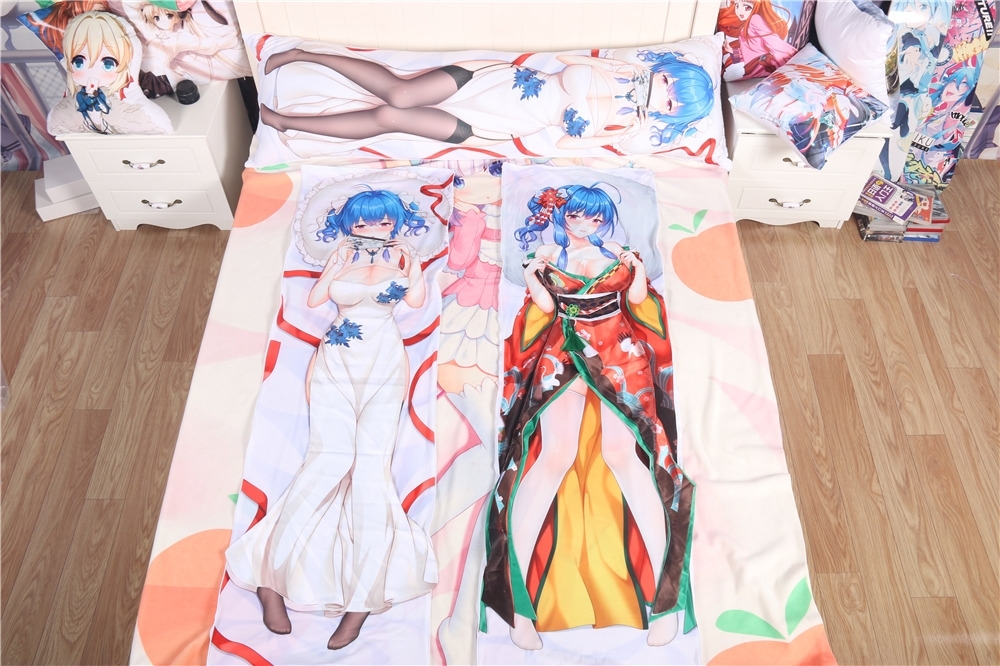 Azur Lane USS St. Louis 3D Detachable Pillow Cover（Including 3D Breasts or Hips）