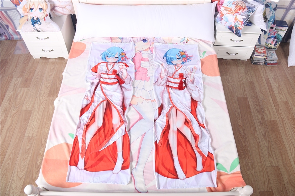 Re:Zero − Starting Life in Another World Rem 3D Detachable Pillow Cover（Including 3D Breasts or Hips）