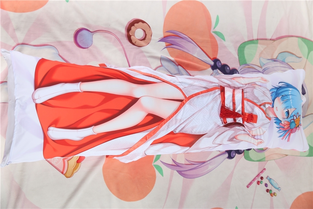 Re:Zero − Starting Life in Another World Rem 3D Detachable Pillow Cover（Including 3D Breasts or Hips）