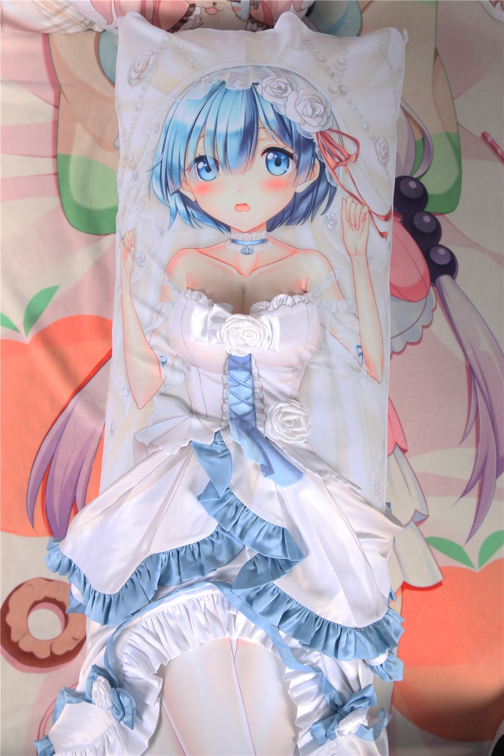Re:Zero − Starting Life in Another World Rem 3D Detachable Pillow Cover（Including 3D Breasts or Hips）