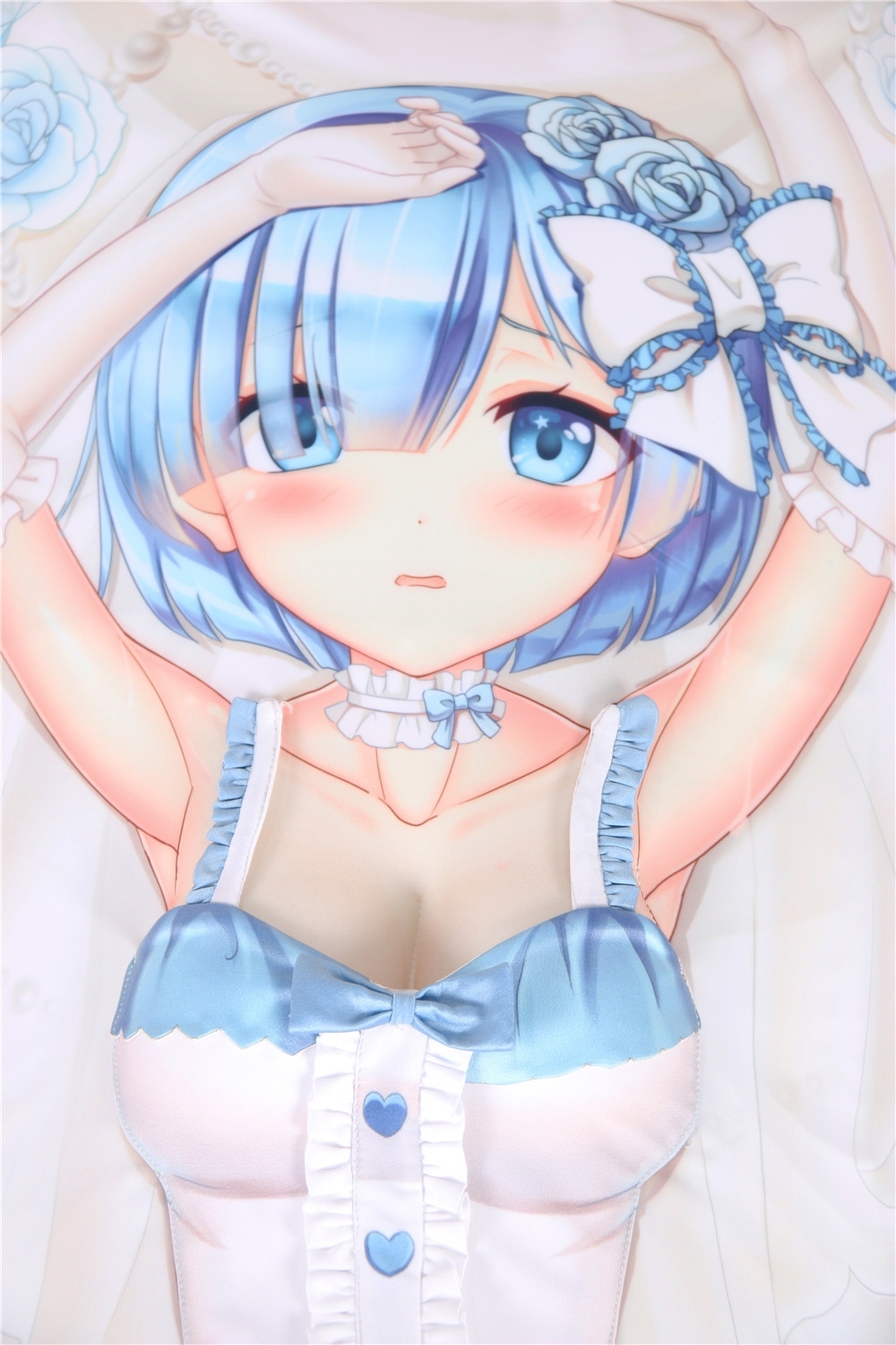 Re:Zero − Starting Life in Another World Rem 3D Detachable Pillow Cover（Including 3D Breasts or Hips）