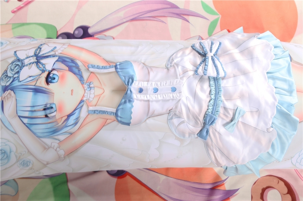 Re:Zero − Starting Life in Another World Rem 3D Detachable Pillow Cover（Including 3D Breasts or Hips）