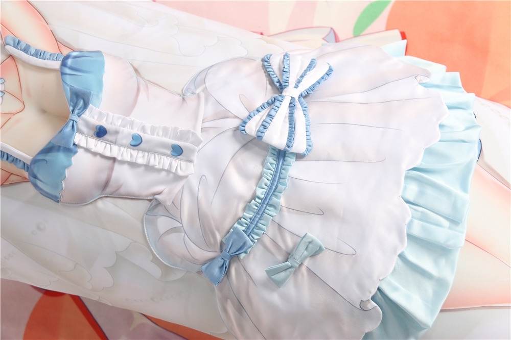 Re:Zero − Starting Life in Another World Rem 3D Detachable Pillow Cover（Including 3D Breasts or Hips）