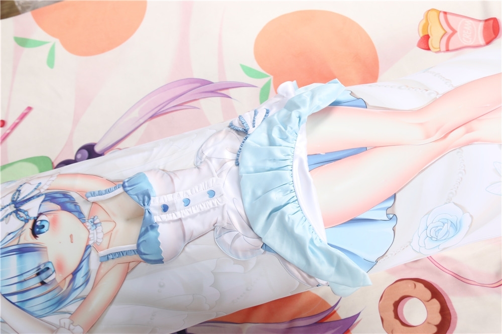 Re:Zero − Starting Life in Another World Rem 3D Detachable Pillow Cover（Including 3D Breasts or Hips）