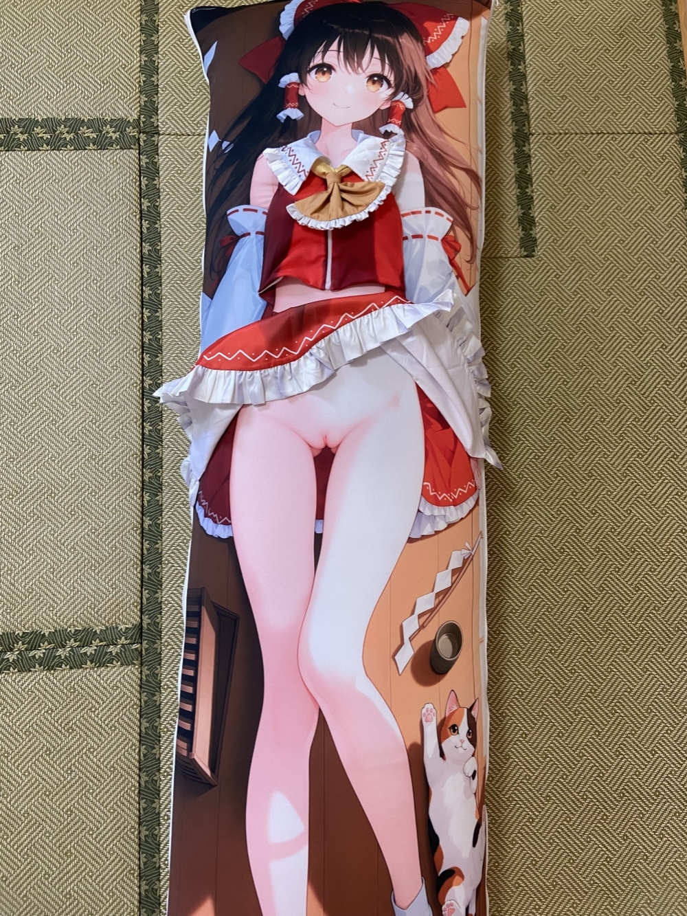 Touhou Project Hakurei Reimu 3D Detachable Pillow Cover（Including 3D Breasts or Hips）