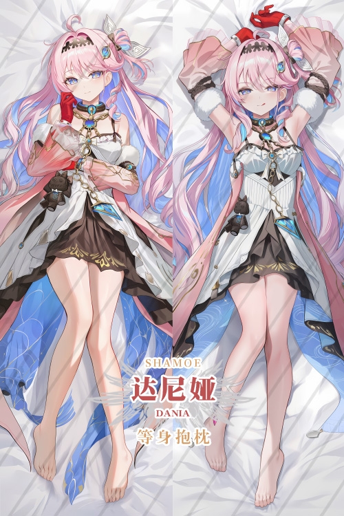 Wuthering Waves Denia Anime Dakimakura Body Pillow Cover