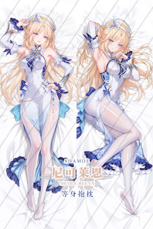 Genshin Impact Nicole Reeyn Anime Dakimakura Body Pillow Cover