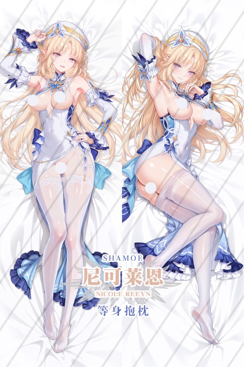 Genshin Impact Nicole Reeyn Anime Dakimakura Body Pillow Cover