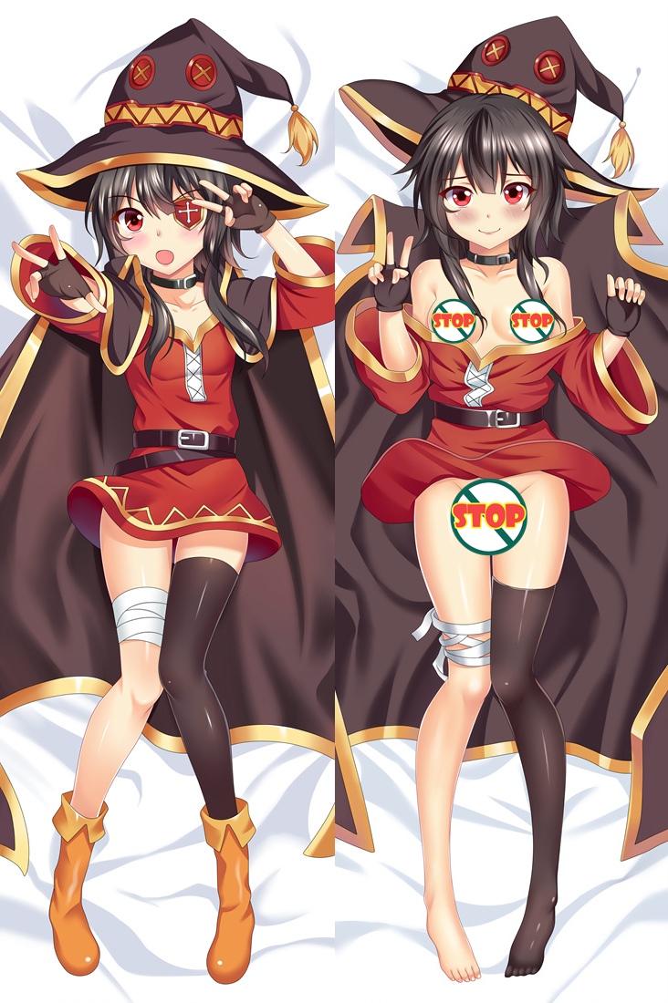 KonoSuba God's Blessing on This Wonderful World! Megumin Anime Dakimakura Pillow Cover67023