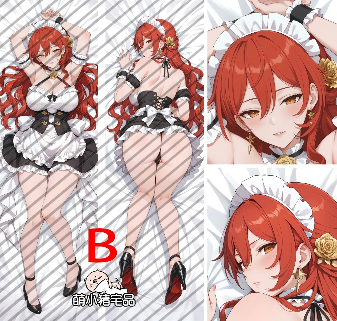 Honkai: Star Rail Himeko Anime Dakimakura Body Pillow Cover